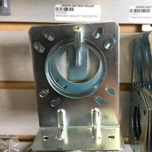 Trailer Connector Bracket Mount for 7 way Plug