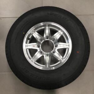 16" 8 Lug Silver Lynx w/ 235 West Lakes